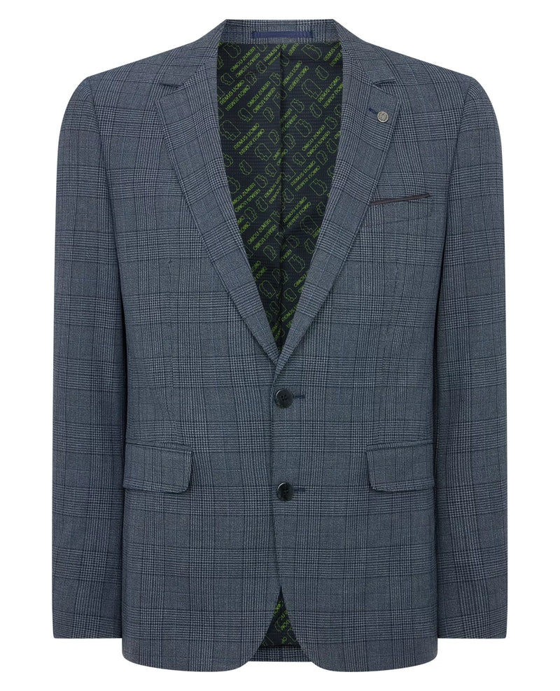 Remus Uomo Check Suit Jacket