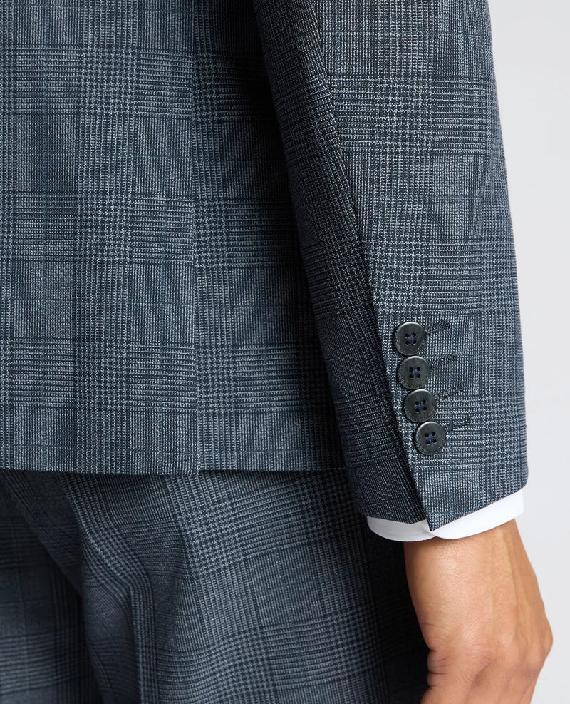 Remus Uomo Check Suit Jacket