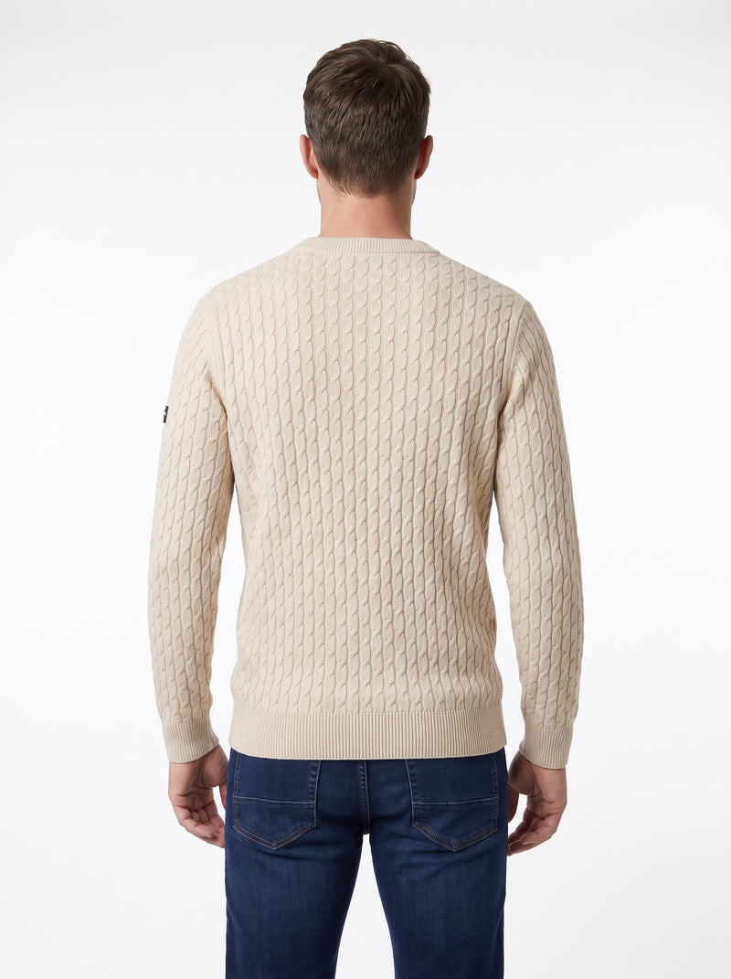 Salt & Lime Valley Cable Knit