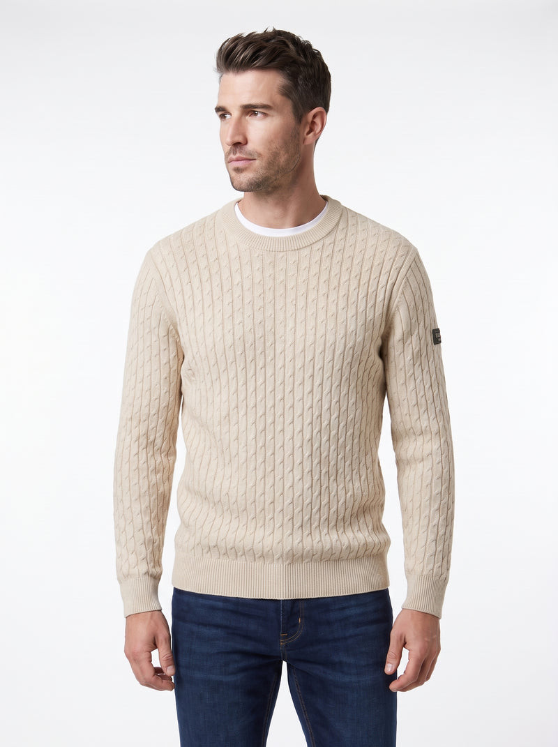 Salt & Lime Valley Cable Knit