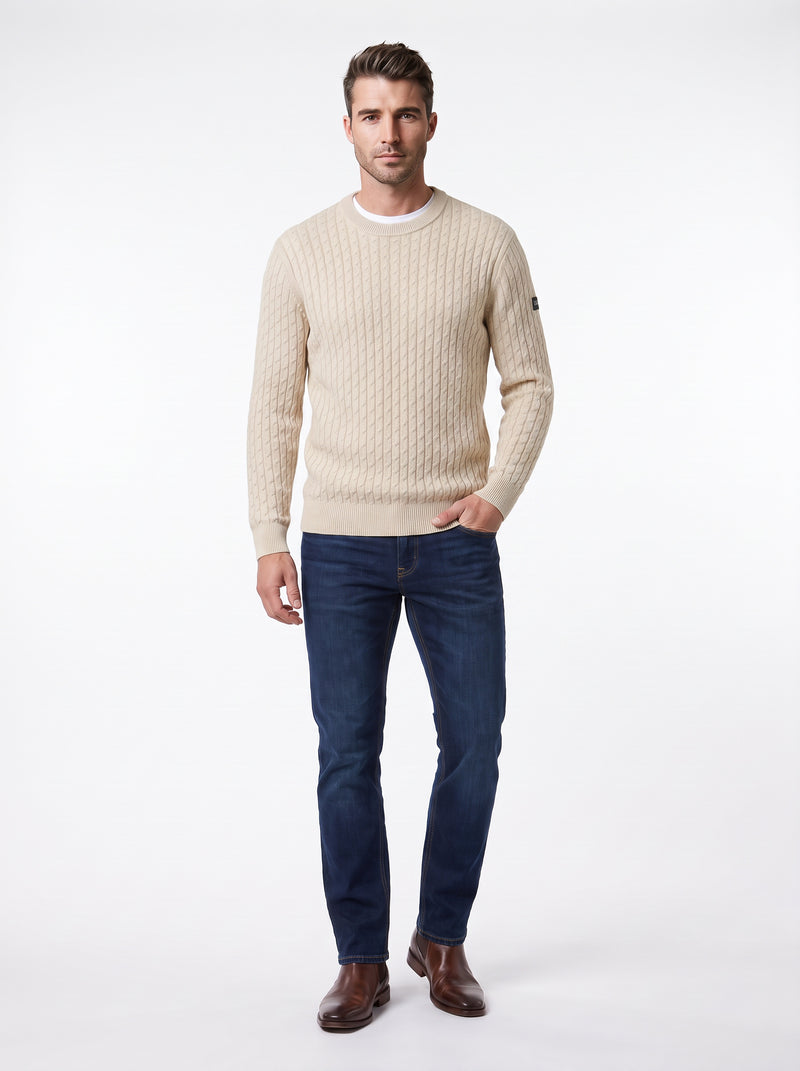 Salt & Lime Valley Cable Knit