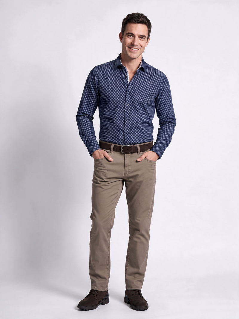 Saluzzo Bolzano Flex Shirt
