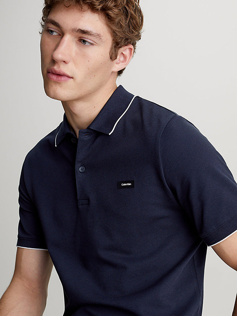 Calvin Klein Pique Tipping Polo