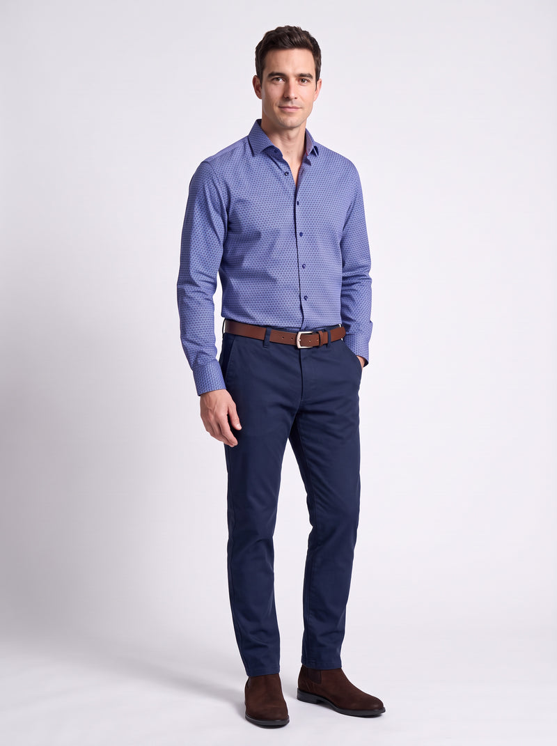 Saluzzo Terni Flex Shirt