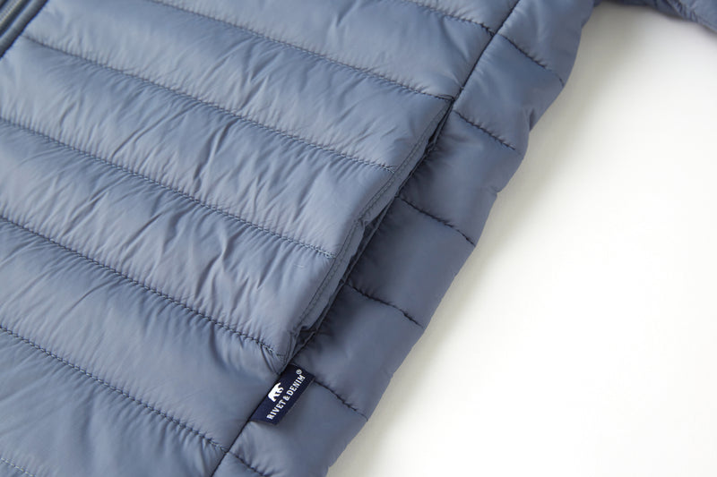 Rivet & Denim Puffer Jacket