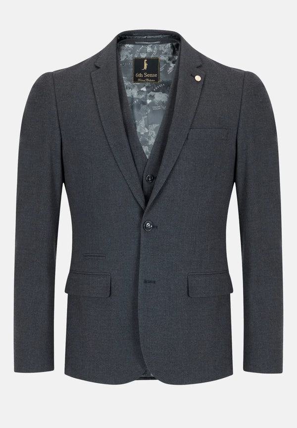 6th Sense Peak 3 Piece Suit