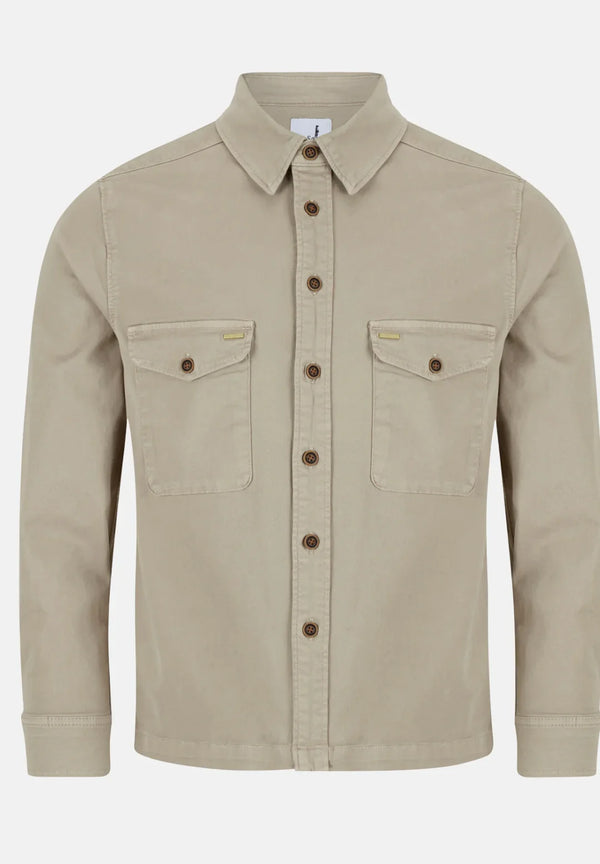6Th Sense Twill Overshirt
