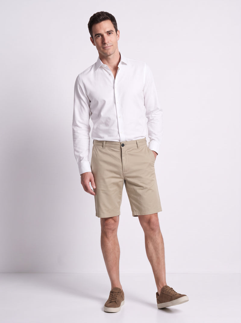 Saluzzo Steel Chino Shorts
