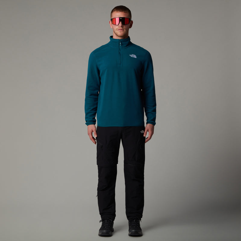 North Face 100 Glacier 1/4 Zip Fleece