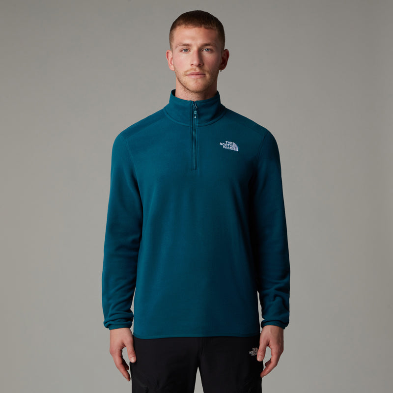 North Face 100 Glacier 1/4 Zip Fleece