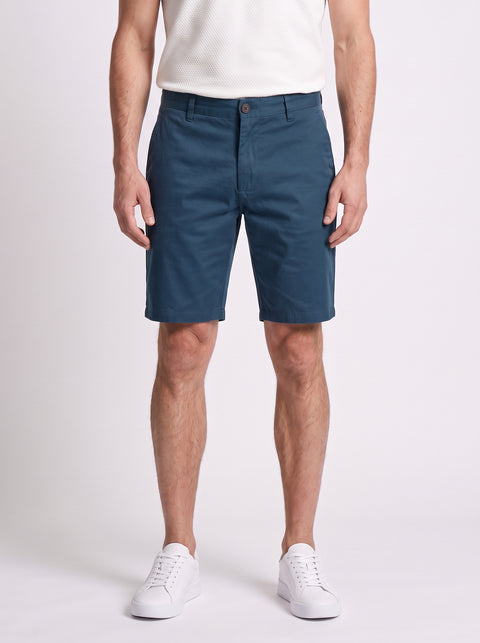 Saluzzo Steel Chino Shorts