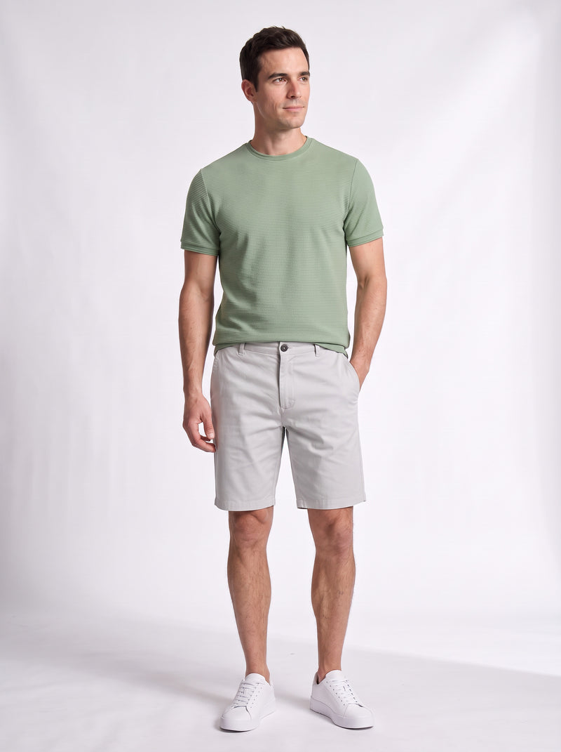Saluzzo Steel Chino Shorts