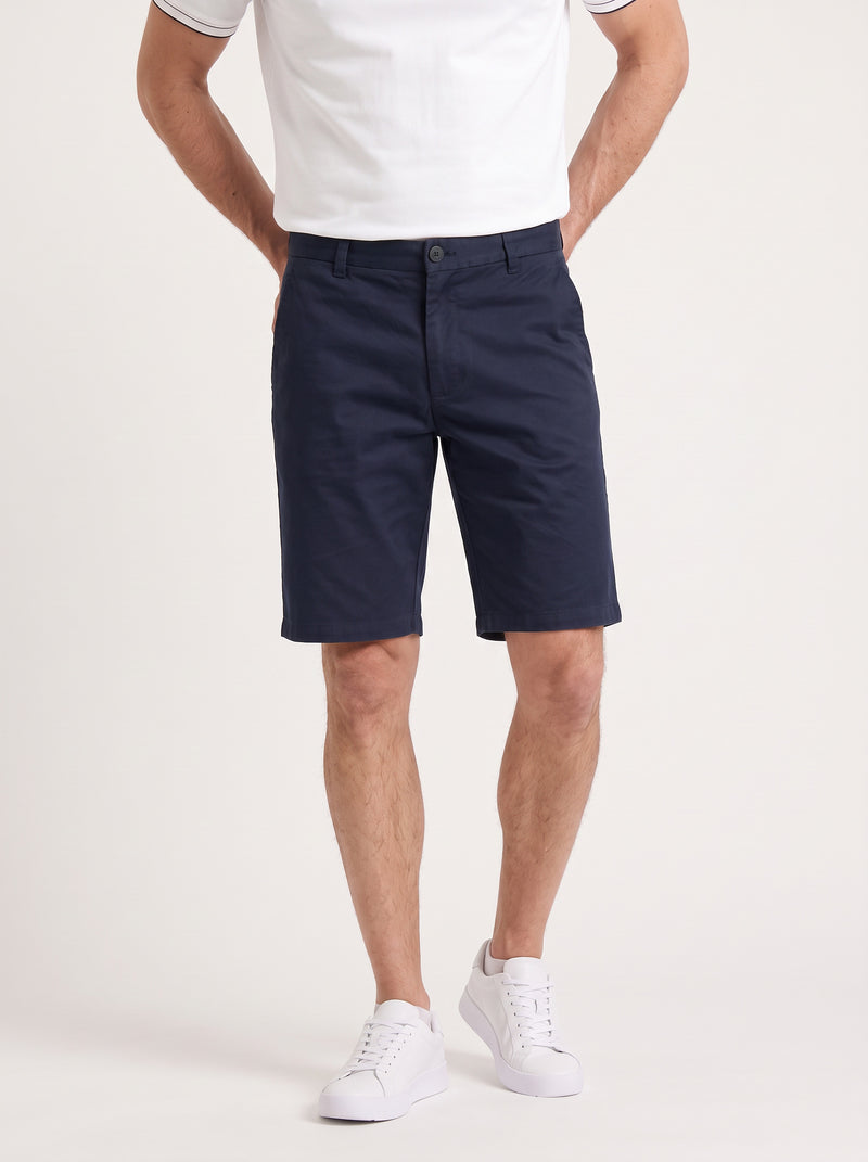 Saluzzo Steel  Chino Shorts