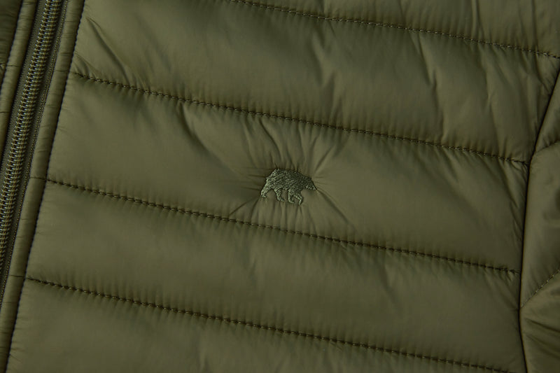 Rivet & Denim Puffer Jacket