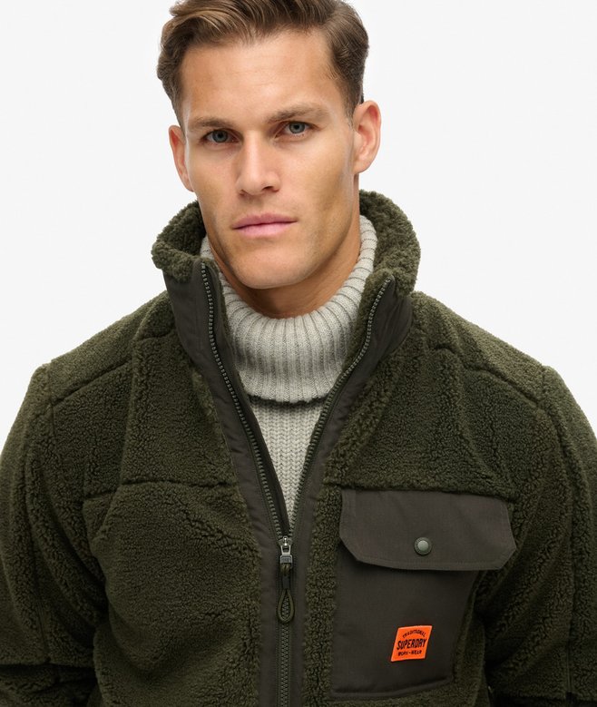 Superdry Expedition Borg Hybrid Jacket