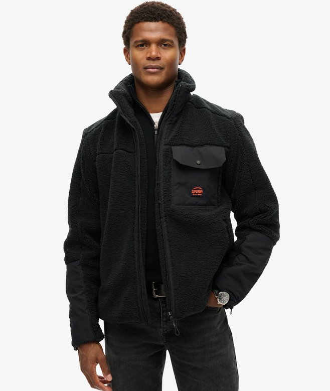 Superdry Expedition Borg Hybrid Jacket