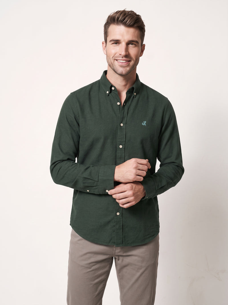 Salt & Lime Zinc Twill Shirt