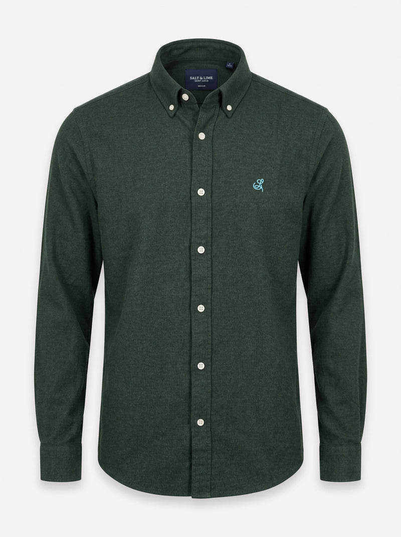 Salt & Lime Zinc Twill Shirt