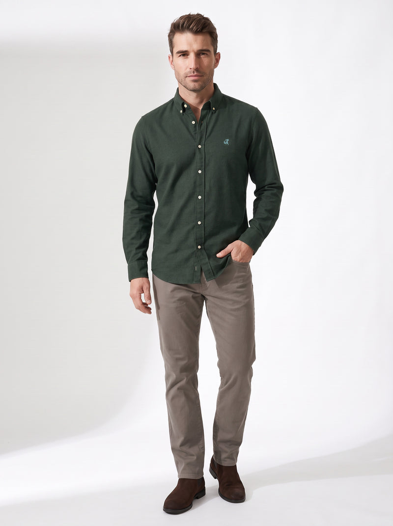 Salt & Lime Zinc Twill Shirt