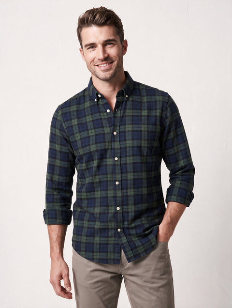 Salt & Lime Zinc Check Shirt