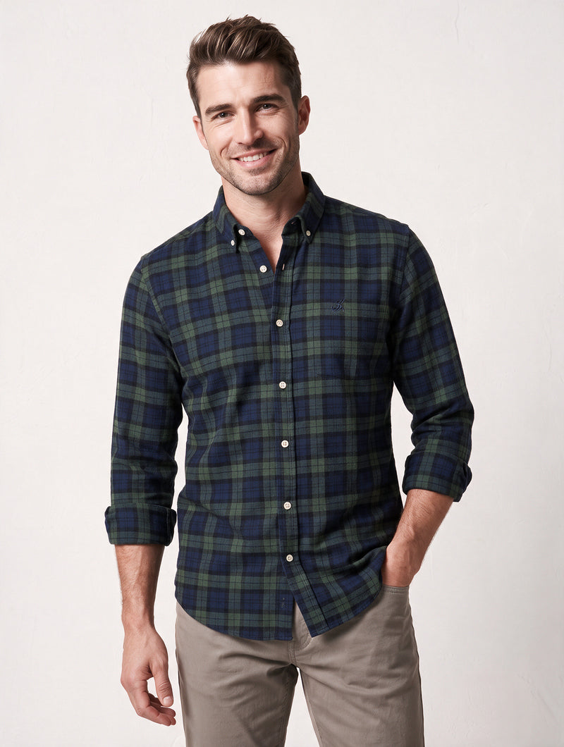 Salt & Lime Zinc Check Shirt