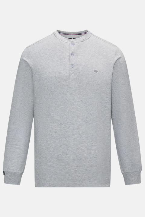 Rivet & Denim Grandad Collar Sweat