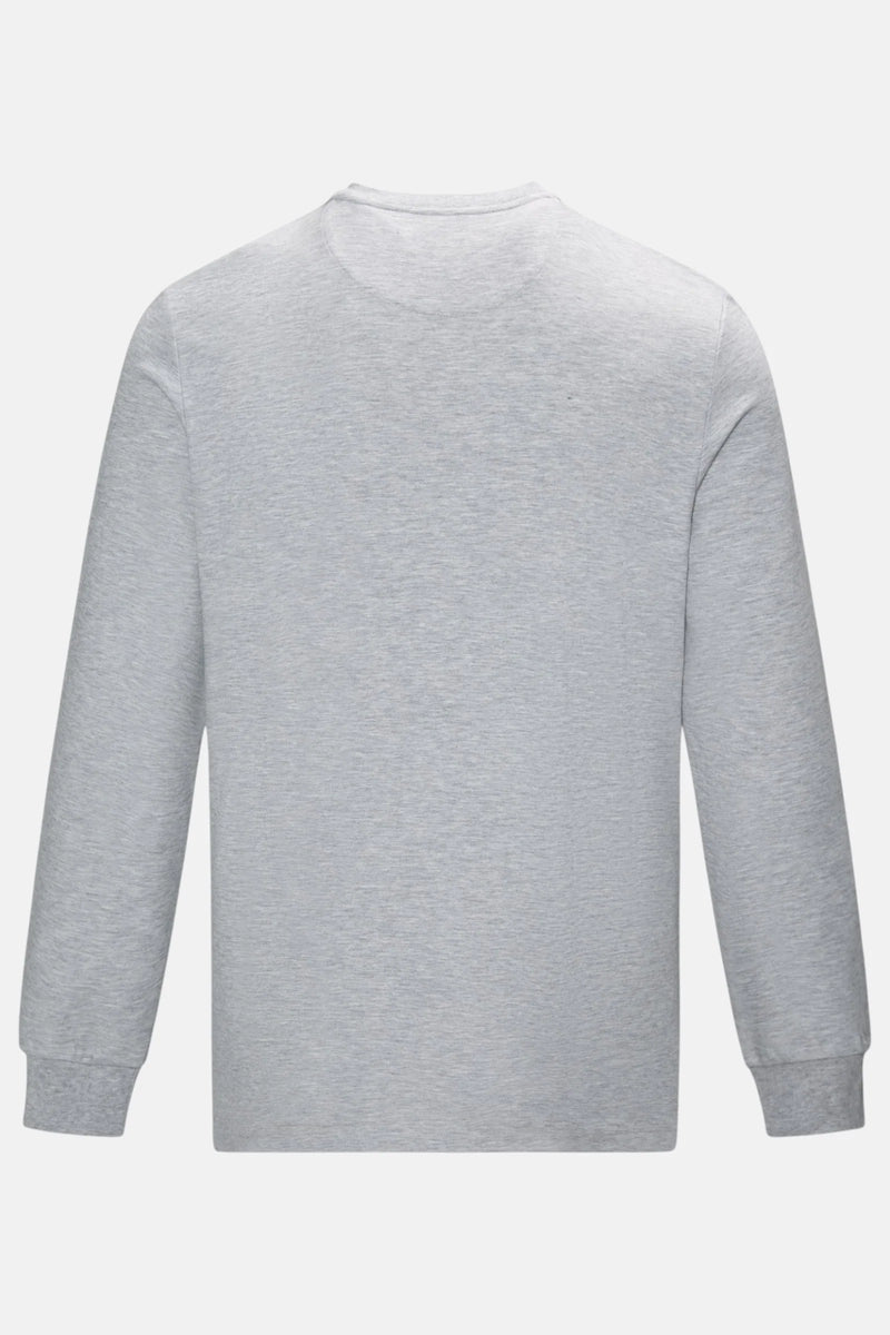 Rivet & Denim Grandad Collar Sweat