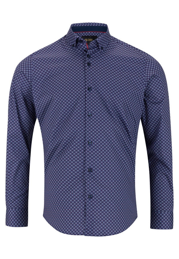 6th Sense Print Casual Shirt