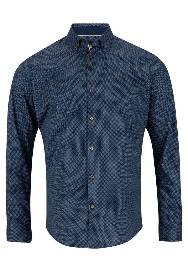 6th Sense Print Casual Shirt