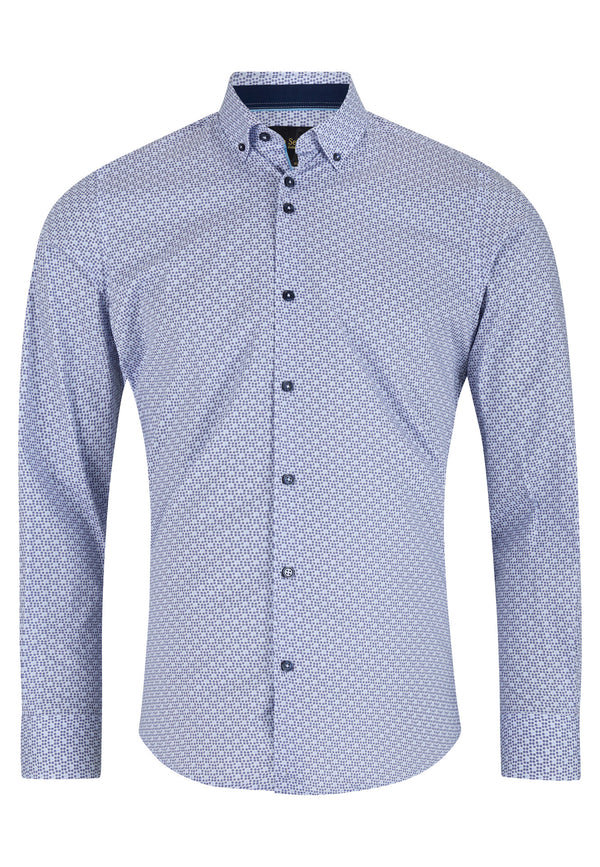 6th Sense Print Casual Shirt