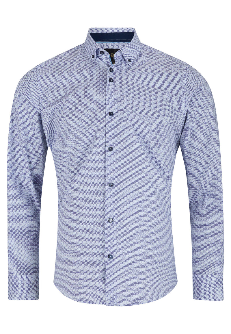 6th Sense Print Casual Shirt