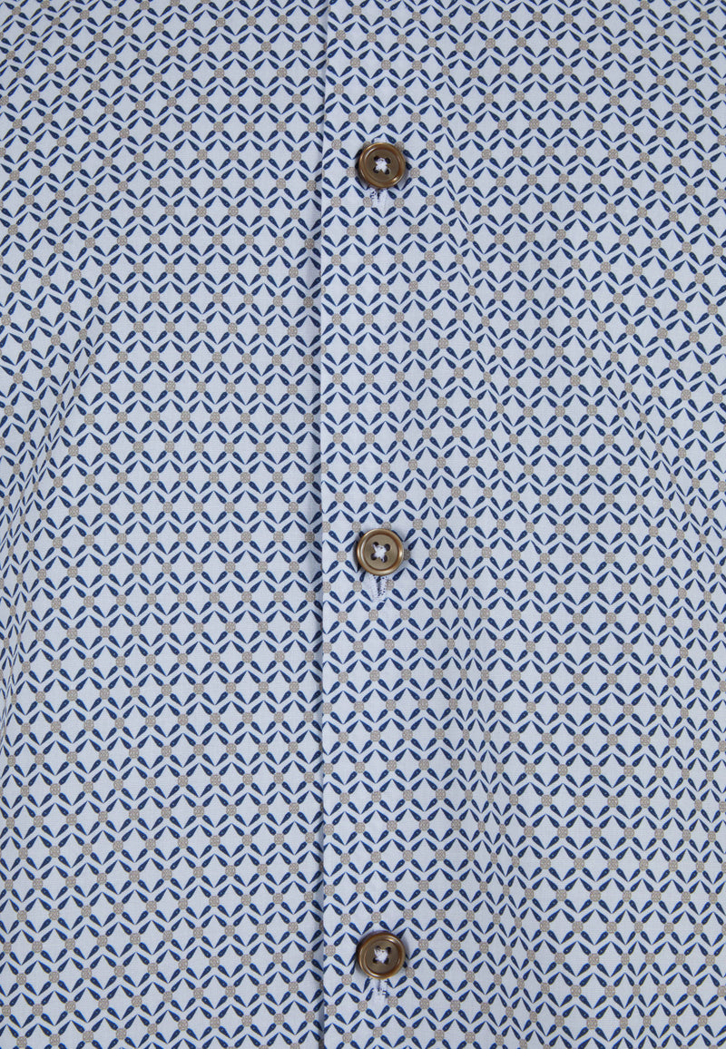 6th Sense Print Casual Shirt