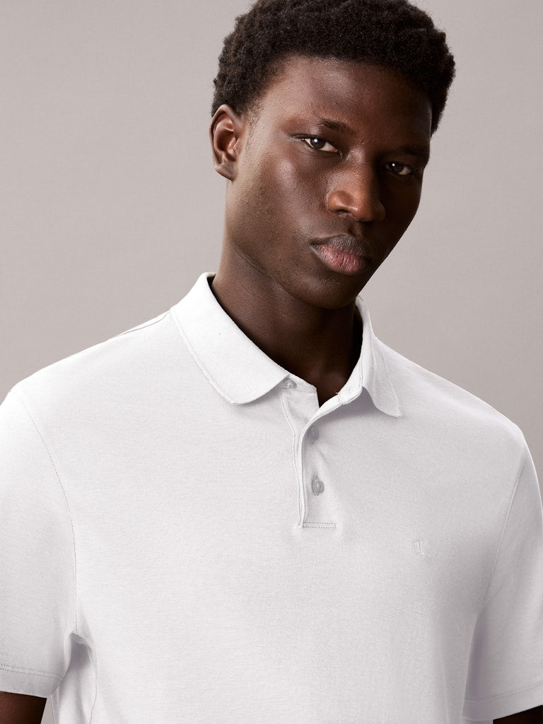 Calvin Klein Supima Chest Emb Polo Shirt