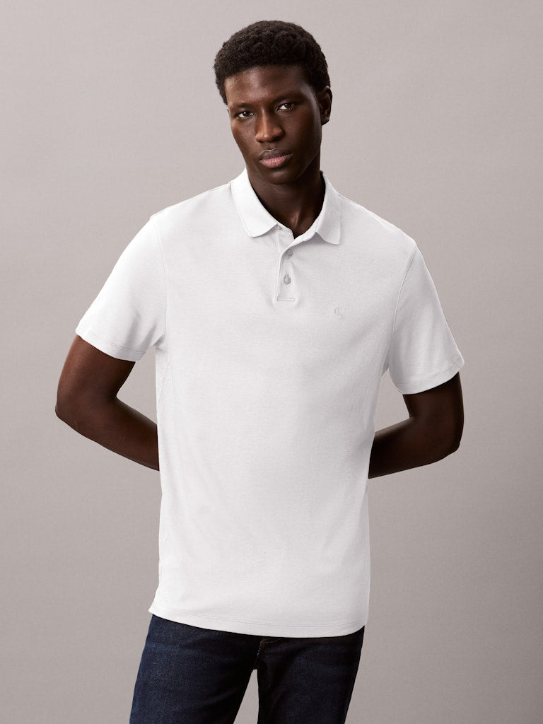 Calvin Klein Supima Chest Emb Polo Shirt