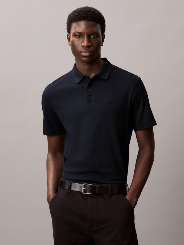 Calvin Klein Supima Chest Emb Polo Shirt