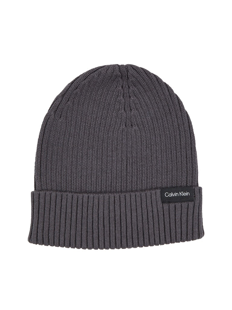 Calvin Klein Classic Cotton Rib Beanie