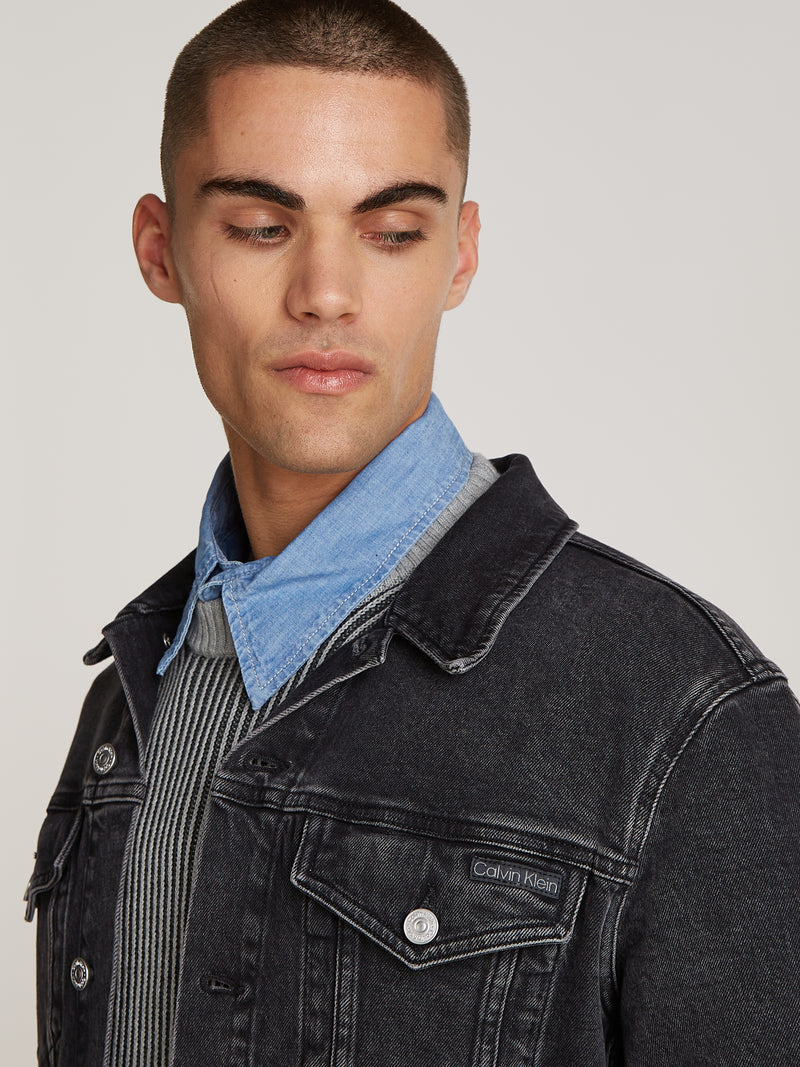 Calvin Klein Jeans Slim Denim Jacket