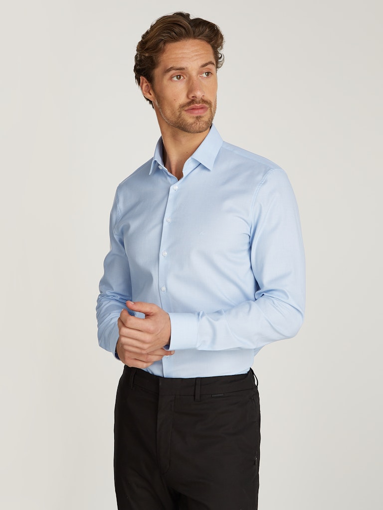 Calvin Klein Tonal Structure Slim Shirt