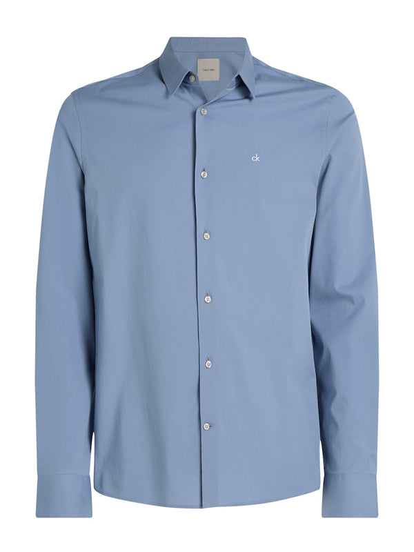 Calvin Klein Poplin Stretch Slim Shirt