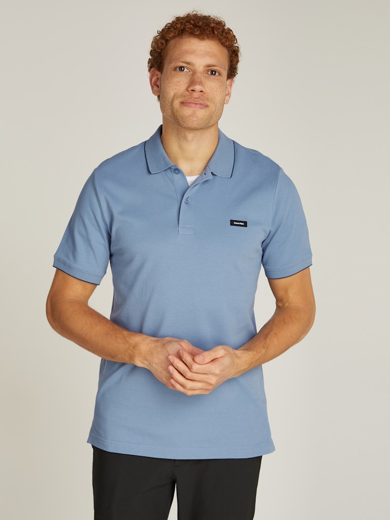 Calvin Klein Stretch Pique Tipping Polo