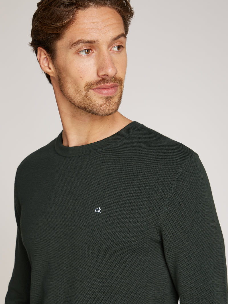 Calvin Klein Micro Pique Structure Sweat