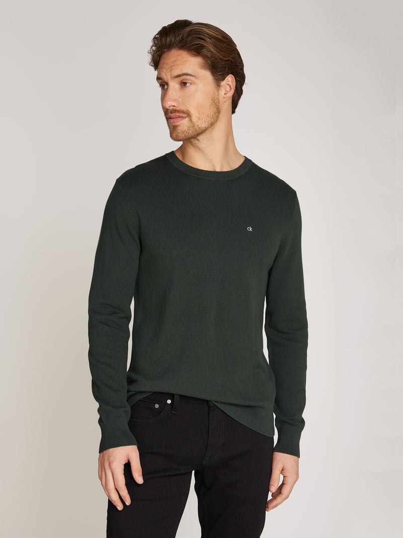 Calvin Klein Micro Pique Structure Sweat