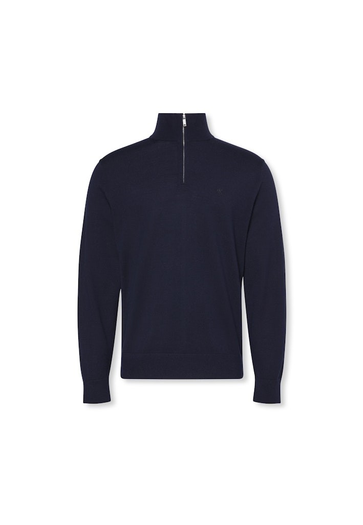 Calvi Klein Merino 1/4 Zip Top