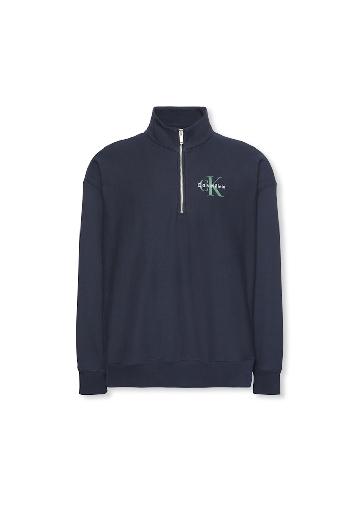 Calvin Klein Jeans Terry Micro 1/4 Zip Sweat