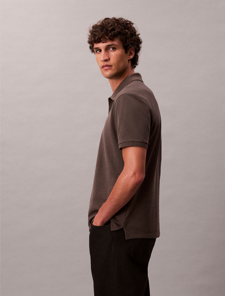 Calvin Klein Jeans Monogram Pique Polo