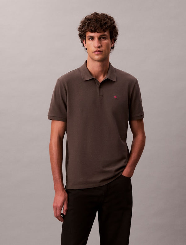 Calvin Klein Jeans Monogram Pique Polo