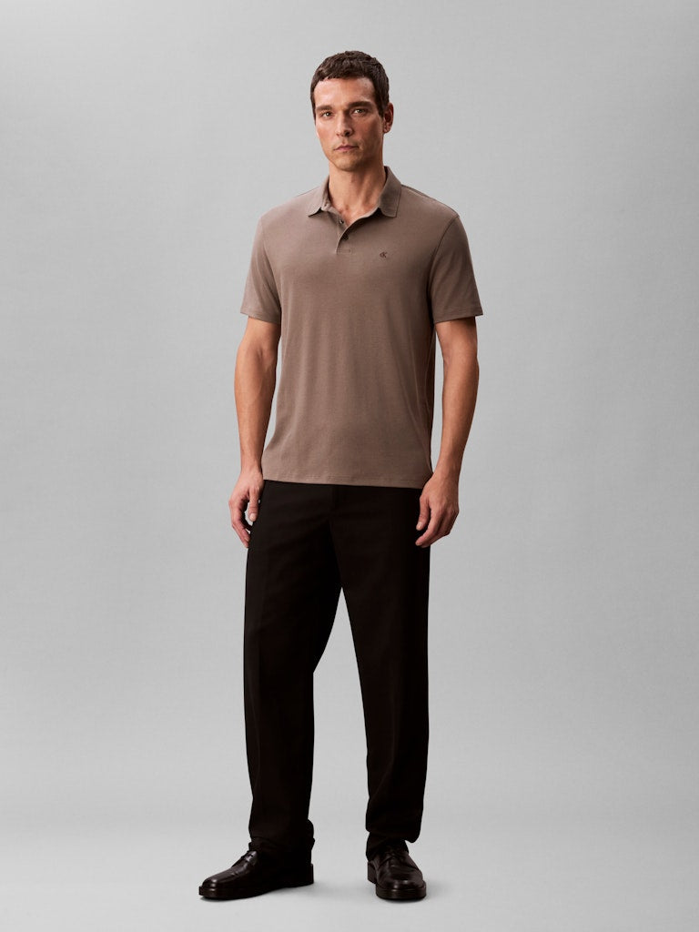 Calvin Klein Supima Chest Emb Polo Shirt