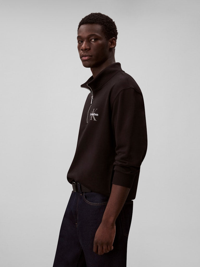 Calvin Klein Jeans Terry Micro 1/4 Zip Sweat