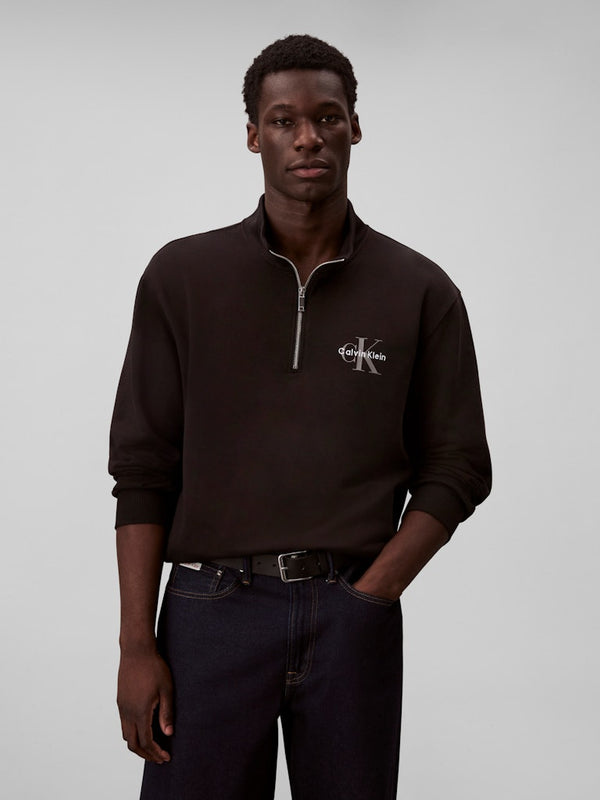 Calvin Klein Jeans Terry Micro 1/4 Zip Sweat