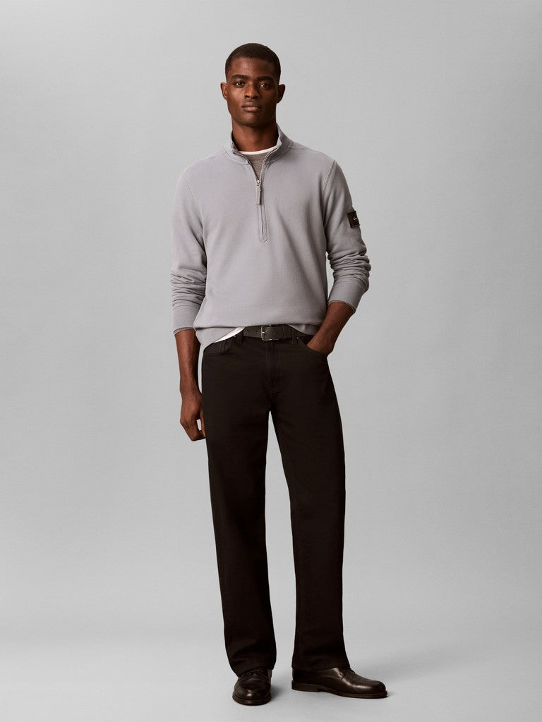 Calvin Klein Jeans Terry Badge 1/4 Zip